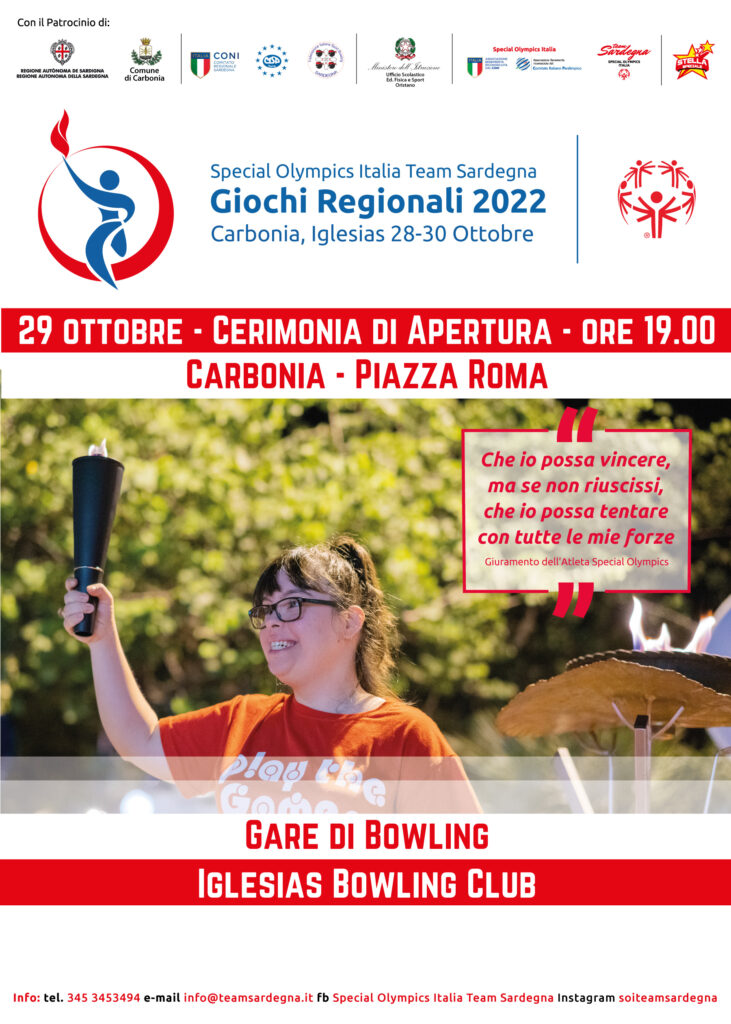 Locandina Special Olympics Bowling 2022