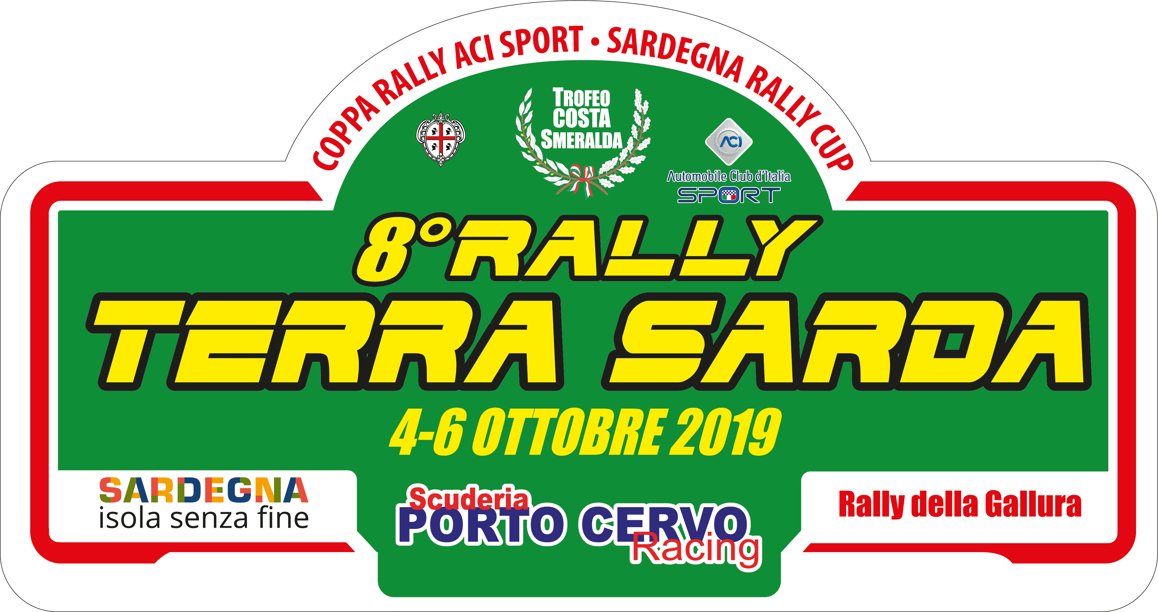 Logo 8 Rally Terra Sarda 4 6 ottobre 2019
