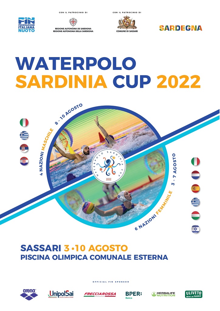 waterpolo cup sardegna locandina2022