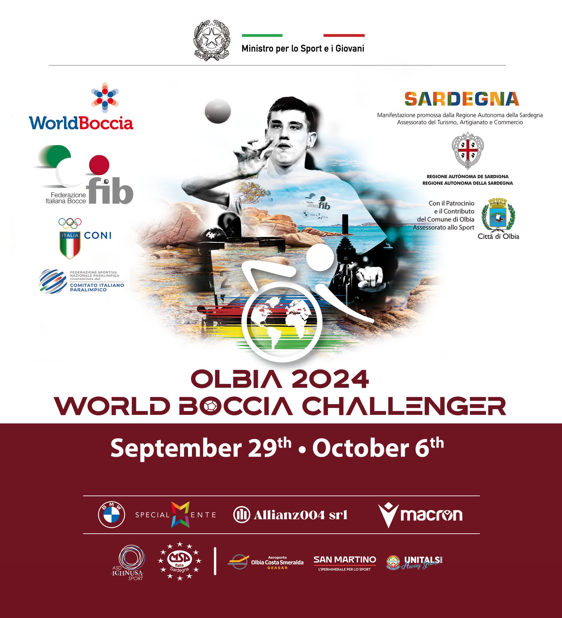 Olbia 2024 World Boccia Challenger