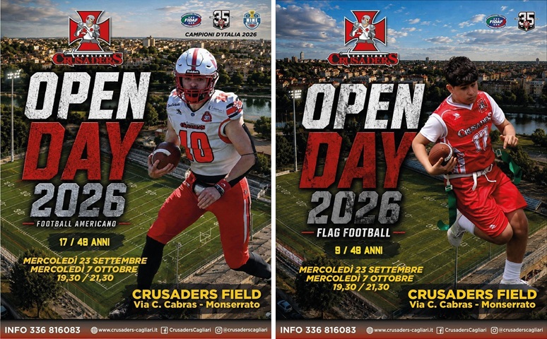 Crusader Cagliari Open Day 2026