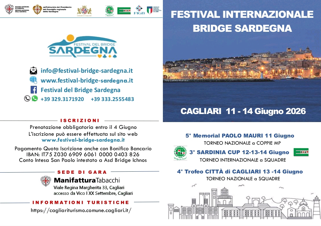 Festival Internazionale Bridge Sardegna 2026