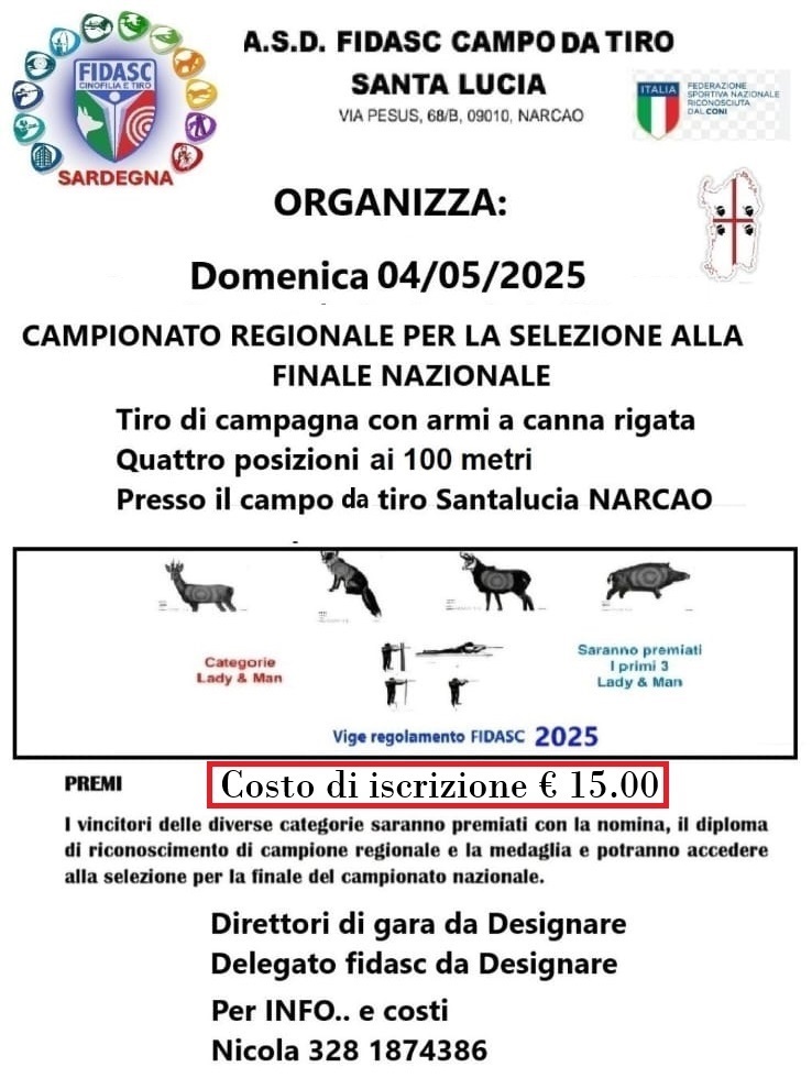Campionato Regionale FIDASC