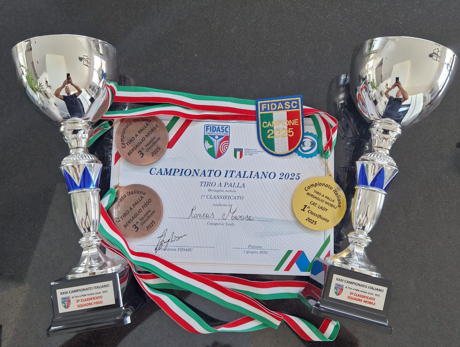fidasc sardegna podio campionati italiani 2025 2