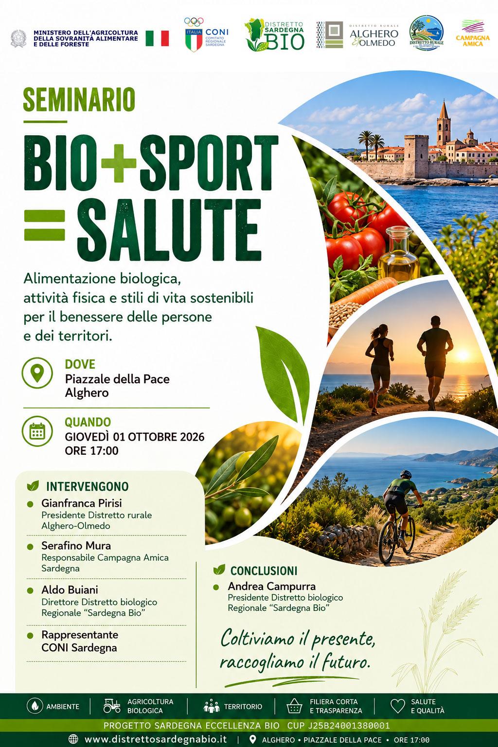 Seminario Bio+Sport=Salute