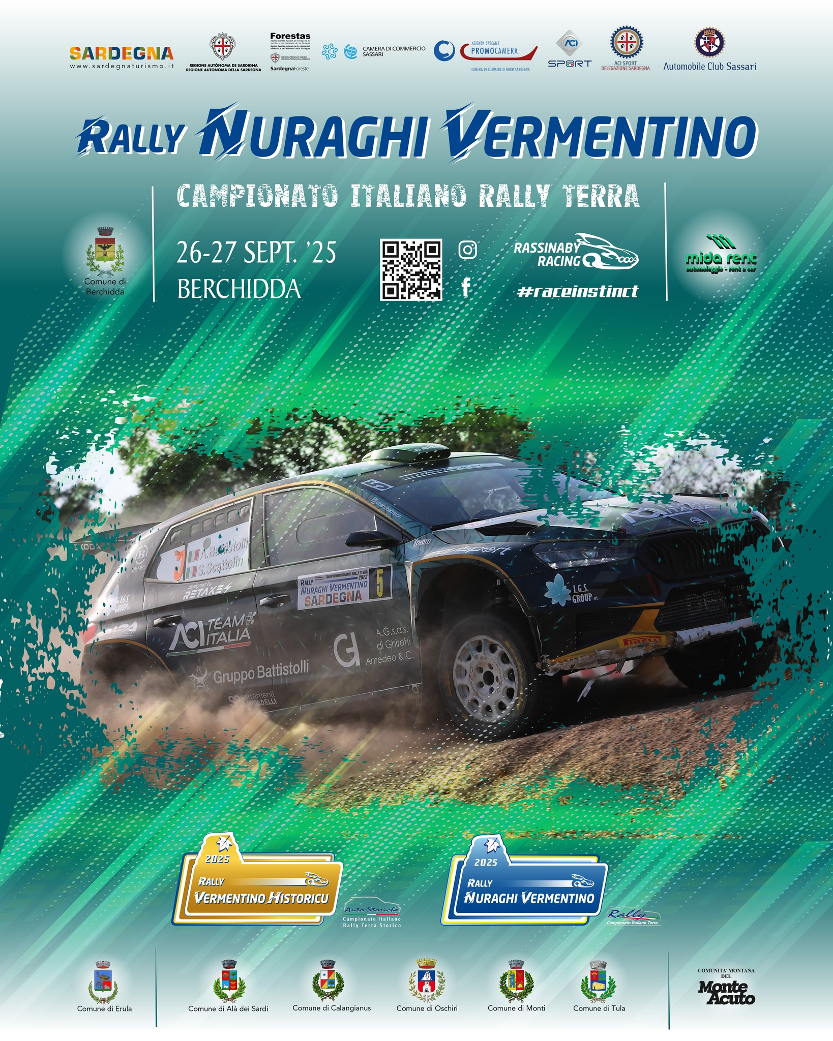 Rally dei Nuraghi e del Vermentino 2025
